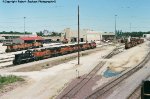 "Galesbridge" view of BNSF yard